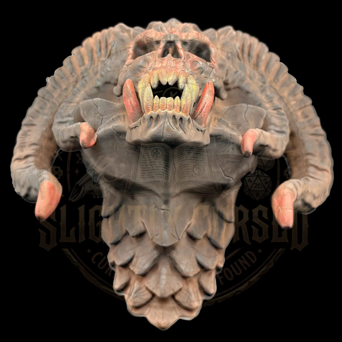 Wandskulptur "uralter Dämon"